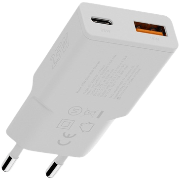 Xtorm Go2 Slimline USB-C Fast Charger 25W White