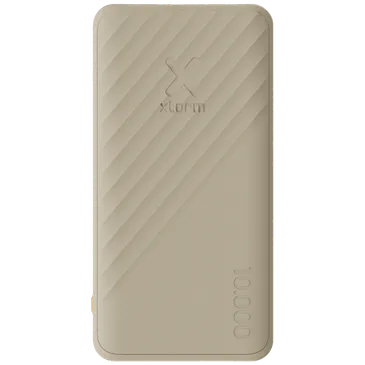 Xtorm Go2 USB-C Fast Charger Powerbank 10.000mAh Beige