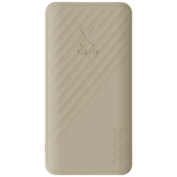 Xtorm Go2 USB-C Fast Charger Powerbank 20.000mAh Beige