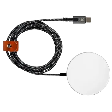 Xtorm MagSafe Trådløs Lader + USB-C Kabel 1,2m Hvit