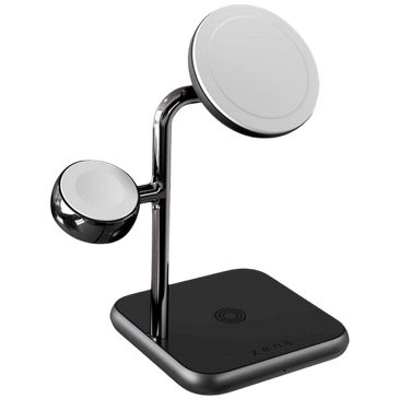 Zens 4 In 1 MagSafe + Watch Wireless Charger 15W Black