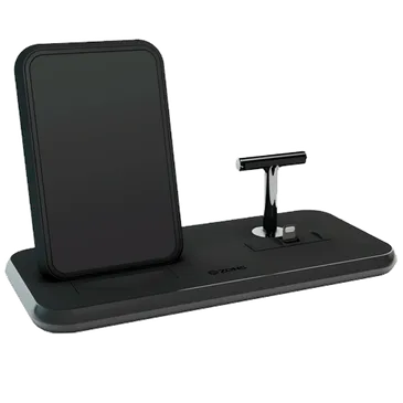 Zens Aluminium 3 In 1 Wireless Fast Charger 10W Black